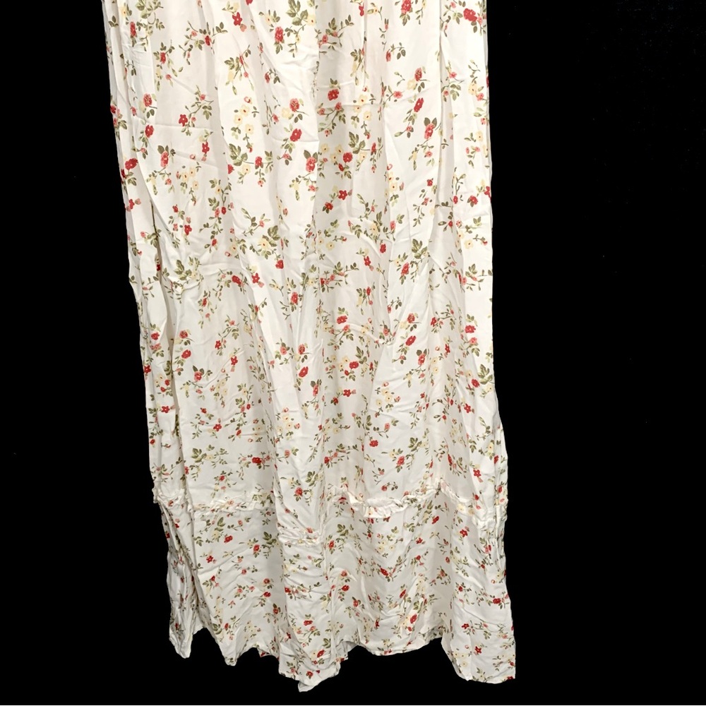 Vine And Valley Peasant Style Floral Print Maxi Dress - Picture 6 of 9